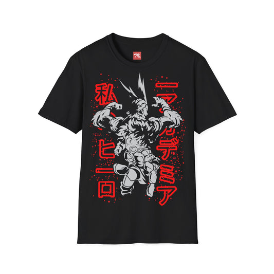 Anime Shirt - Deku & All Might - Anime Style Clothing