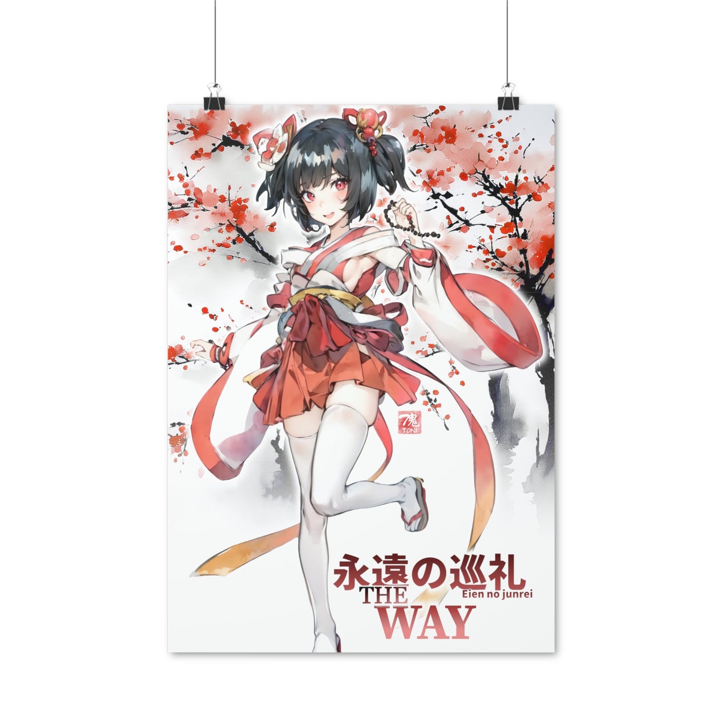 "The Way" Official Game Artwork • Anime Art on high quality poster