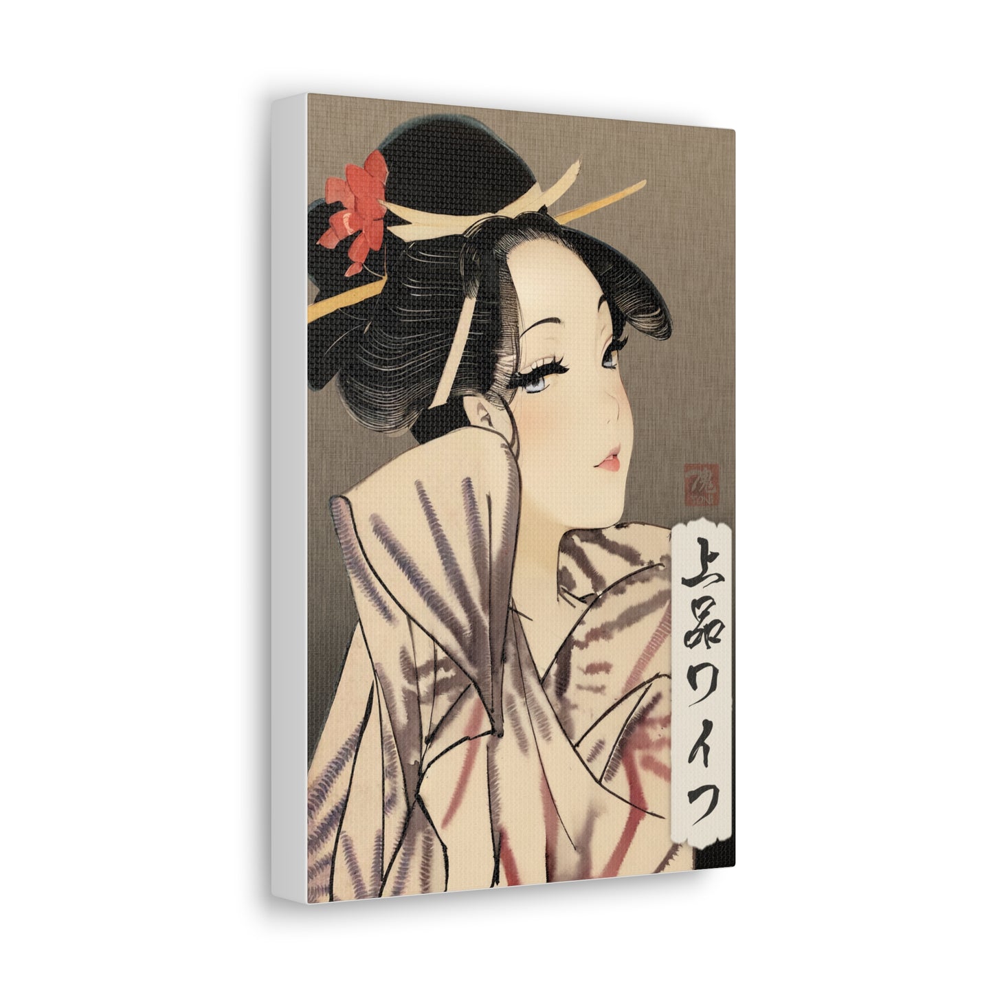 Ukiyo-e Art - Elegant Waifu • Traditional Japanese Art on high quality Canvas