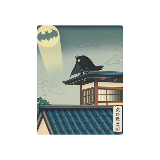 Ukiyo-e Art - Warrior of the Night 🇺🇸 US Shipping - Traditional Japanese Art on Metal Poster