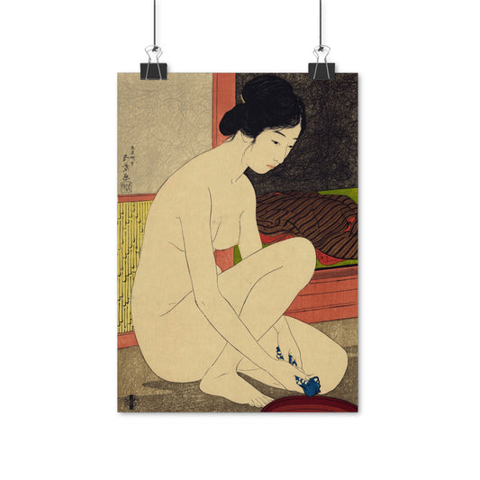 Shin Hanga Art - Goyō Hashiguchi (1915) Yokugo no onna • Traditional Japanese Art on high quality poster