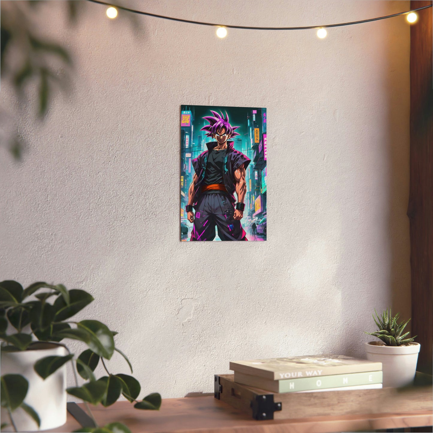 Cyberpunk Ultra Ego 🇩🇪 GER Shipping - Anime Art on Metal Poster