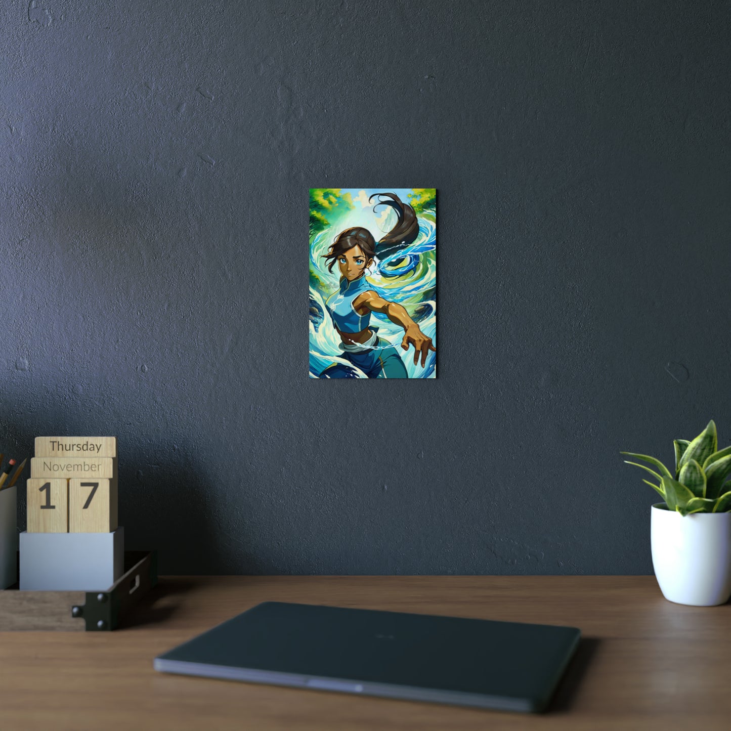 Avatar Korra 🇩🇪 GER Shipping - Anime Art on Metal Poster