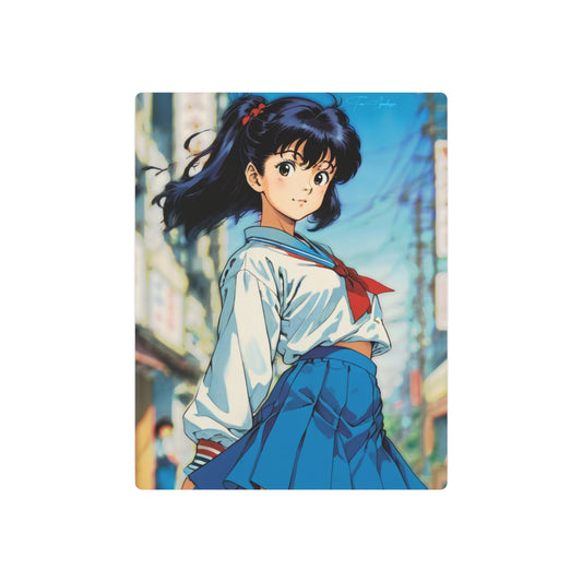 City Pop Collection - Sayori from the docks 🇺🇸 US Shipping - Anime Art on Metal Poster