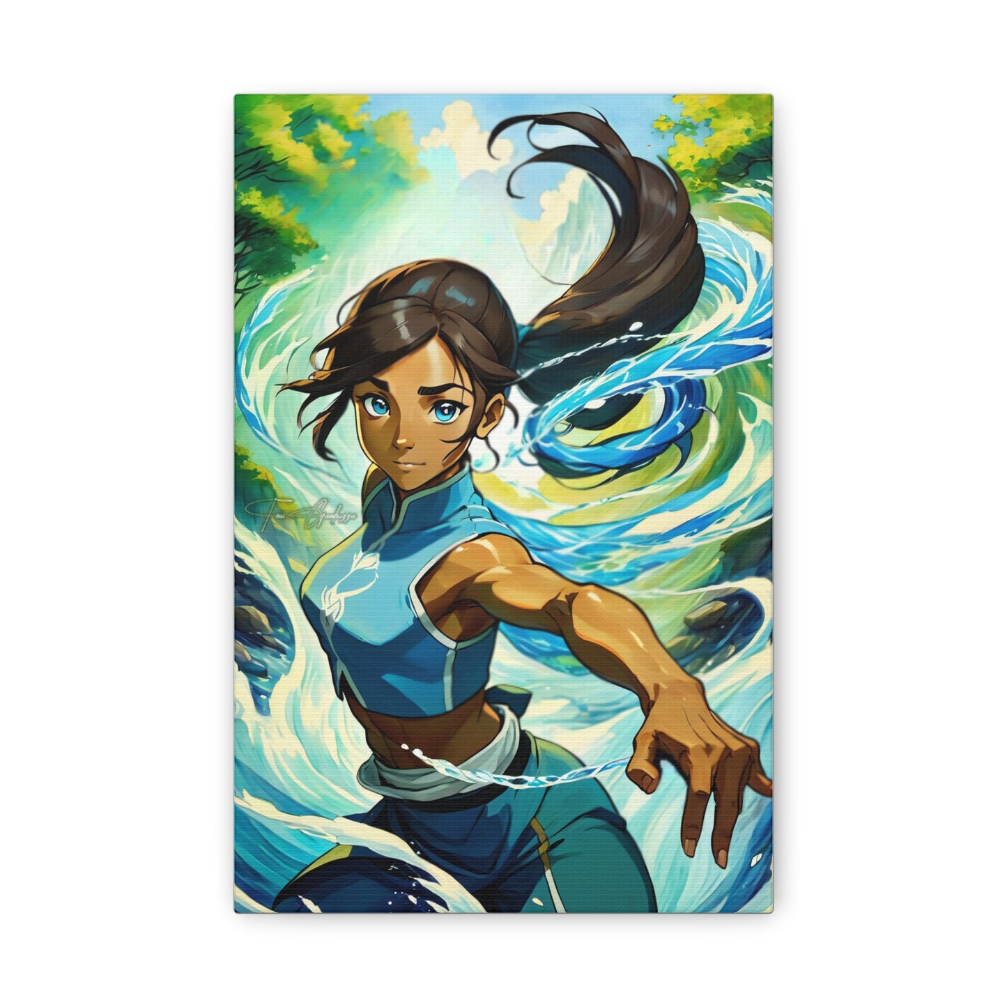 Avatar Korra - Anime Art on high quality Canvas