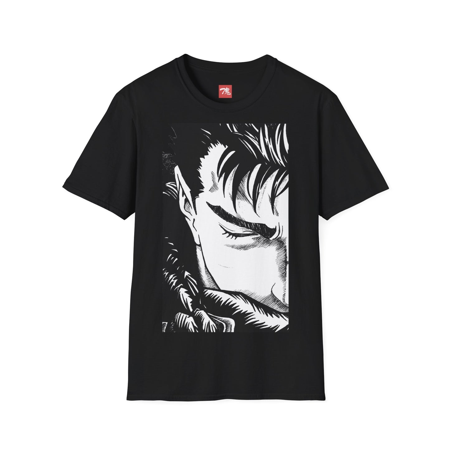 Anime Shirt - Berserk BW - Anime Style Clothing