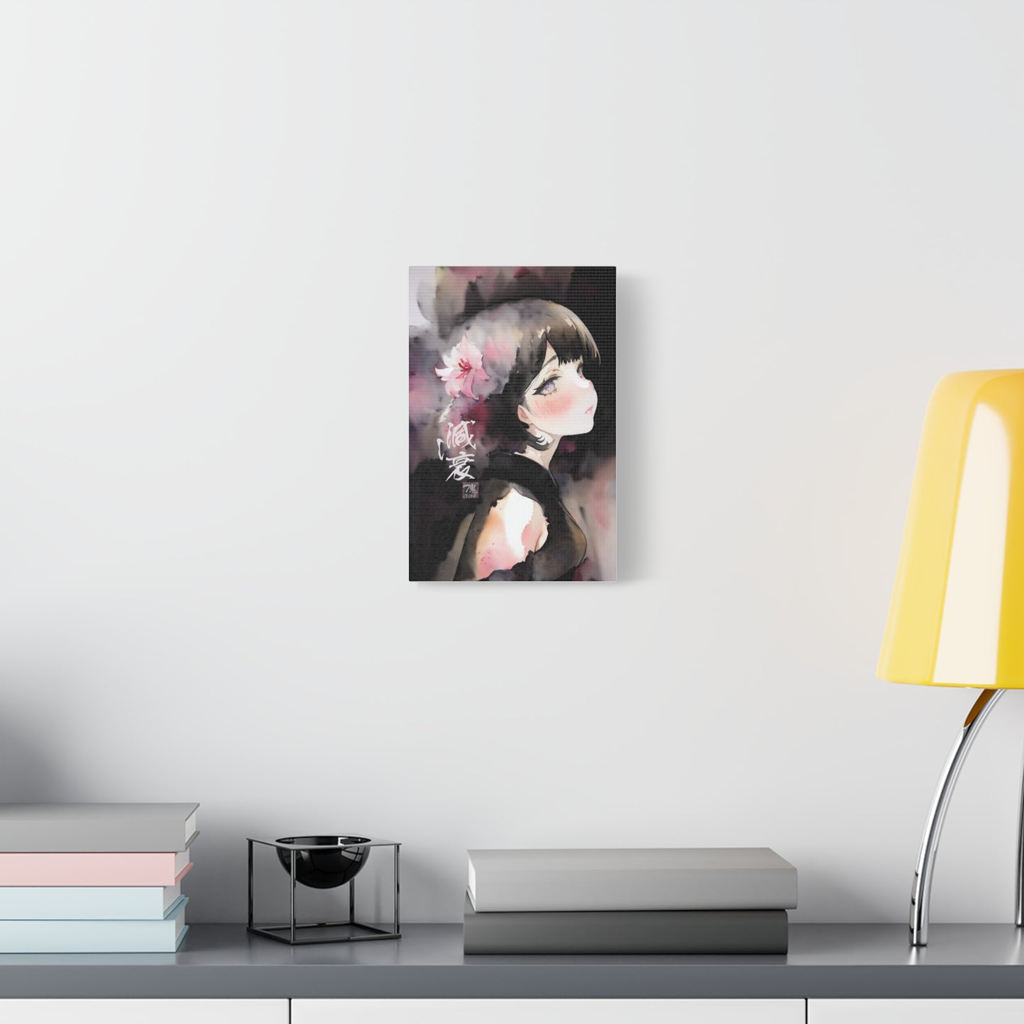 Decay - Watercolor Anime Art on high quality Canvas