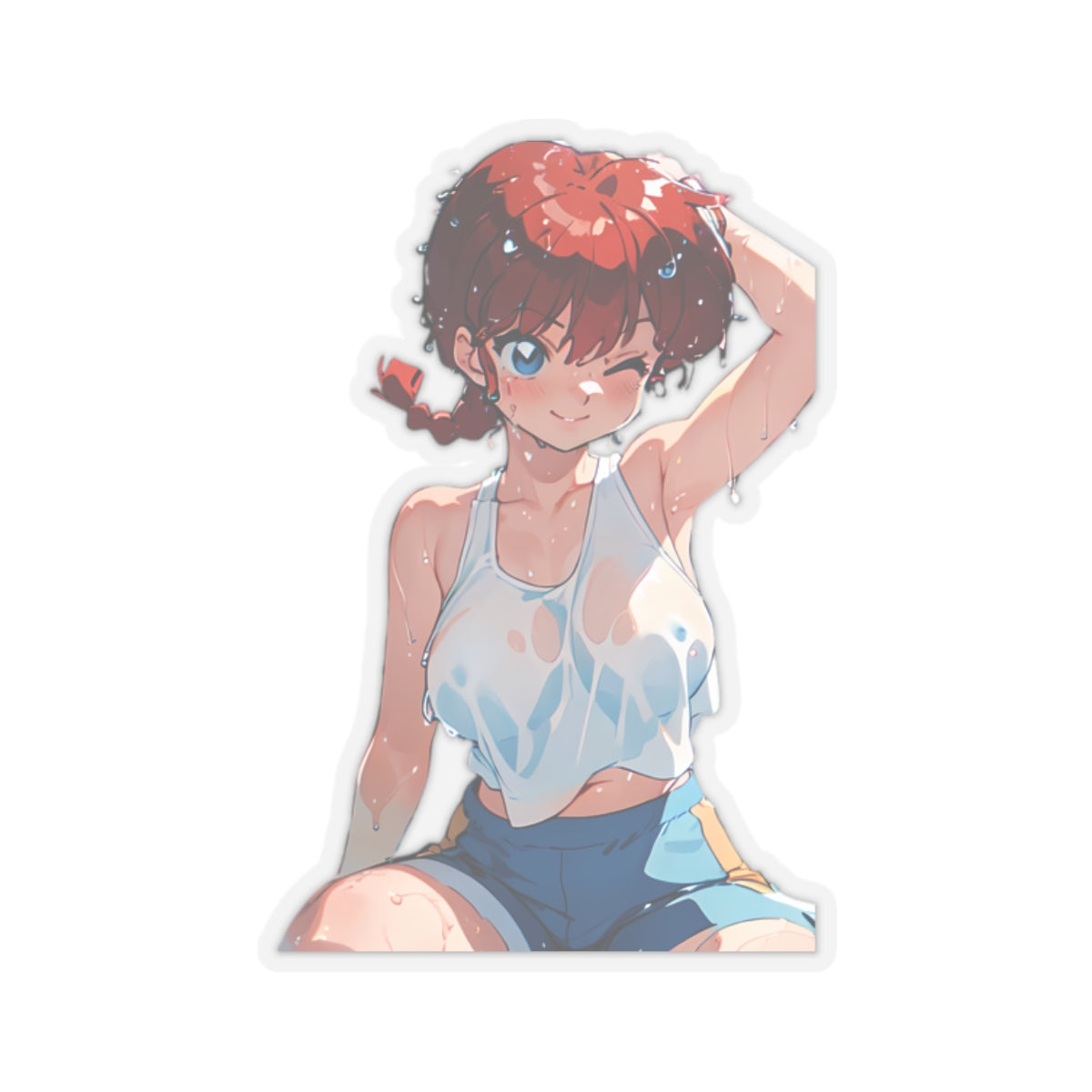 Anime Decals - "RANMA CHAN" - Anime & Manga Sticker collection - Itasha