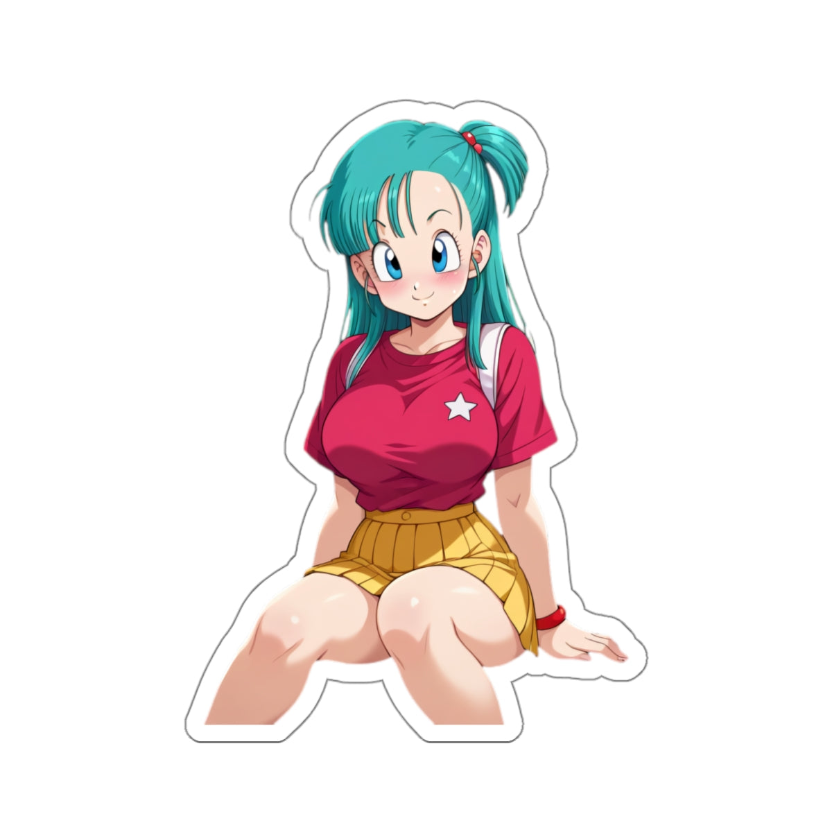 Anime Decals - "BULMA" - Anime & Manga Sticker collection - Itasha