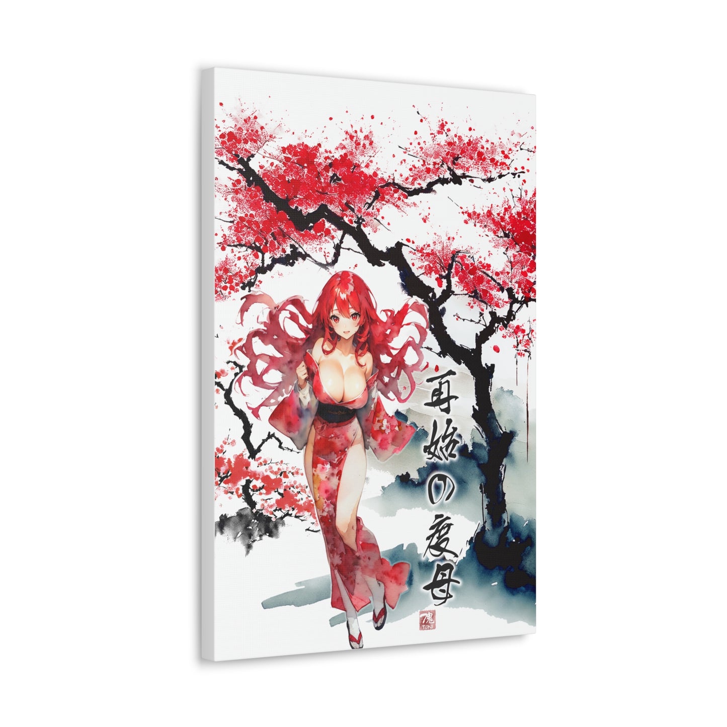 Sumi-e Art - Tara of Renewal • Traditional Japanese Art on high quality Canvas