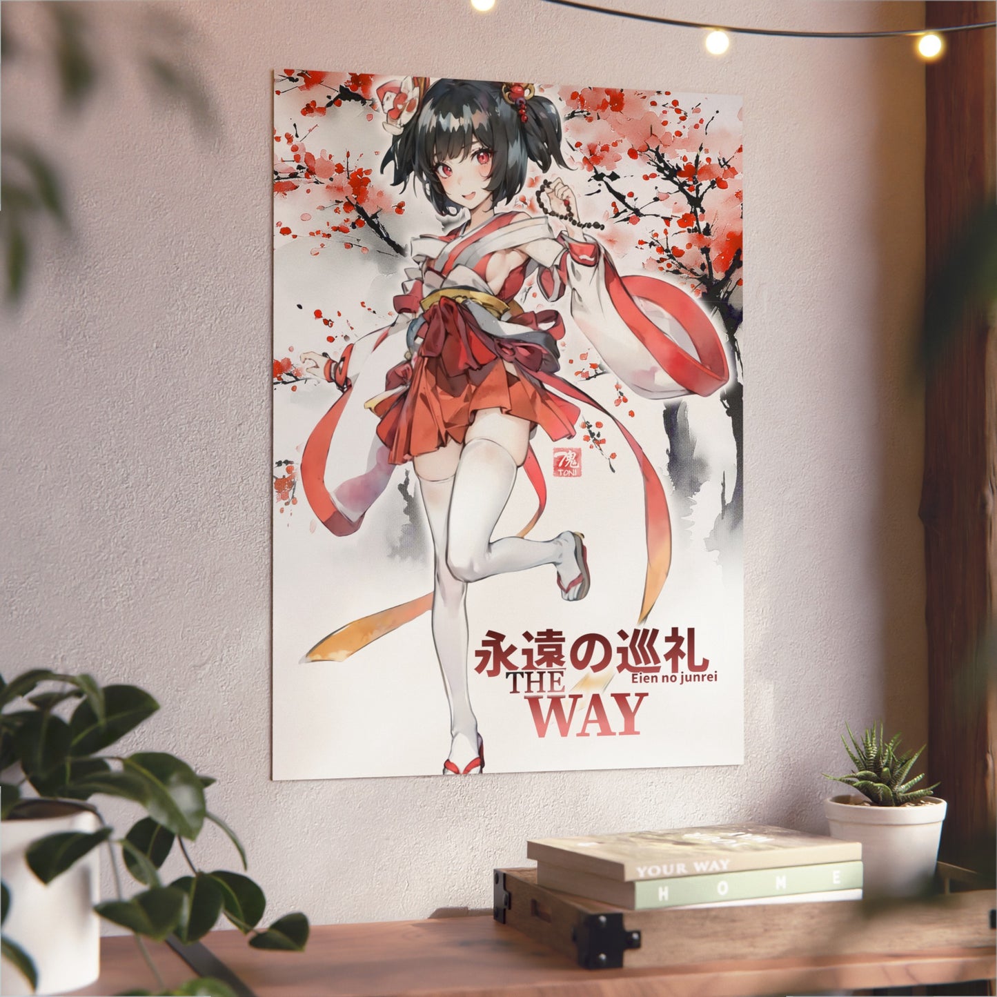 "The Way" Official Game Artwork  🇩🇪 GER Shipping - Anime Art on Metal Poster