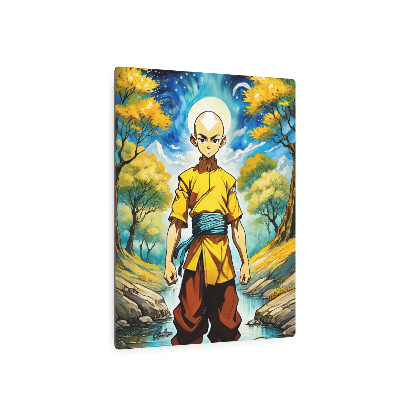 Avatar Aang 🇺🇸 US Shipping - Anime Art on Metal Poster