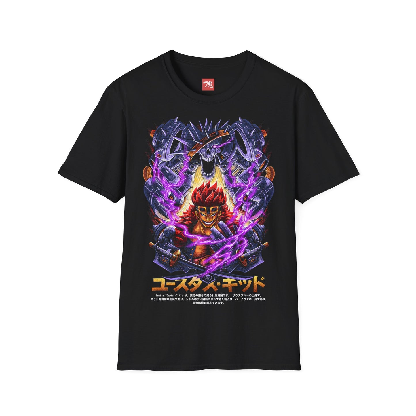 Anime Shirt - Eustass Epic - Anime Style Clothing