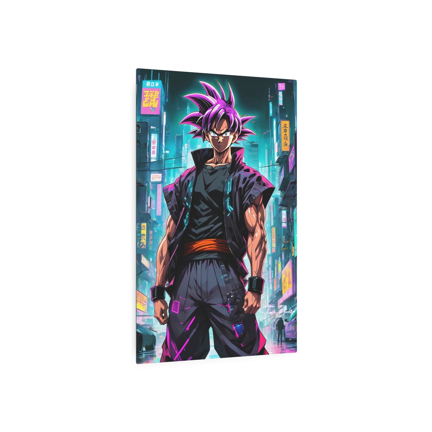 Cyberpunk Ultra Ego 🇺🇸 US Shipping - Anime Art on Metal Poster