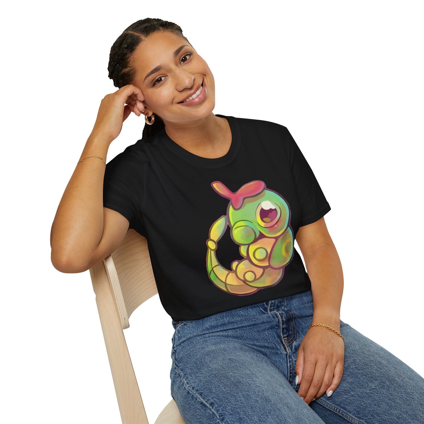 Anime Shirt - Kawaii Caterpie - Anime Style Clothing