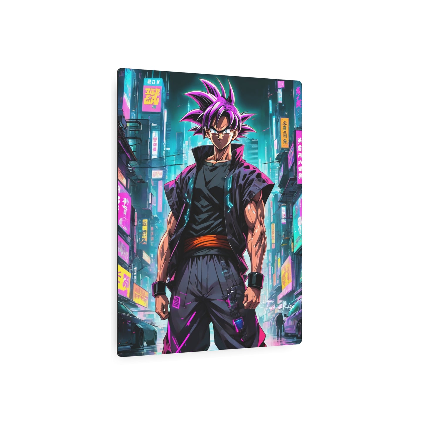 Cyberpunk Ultra Ego 🇺🇸 US Shipping - Anime Art on Metal Poster