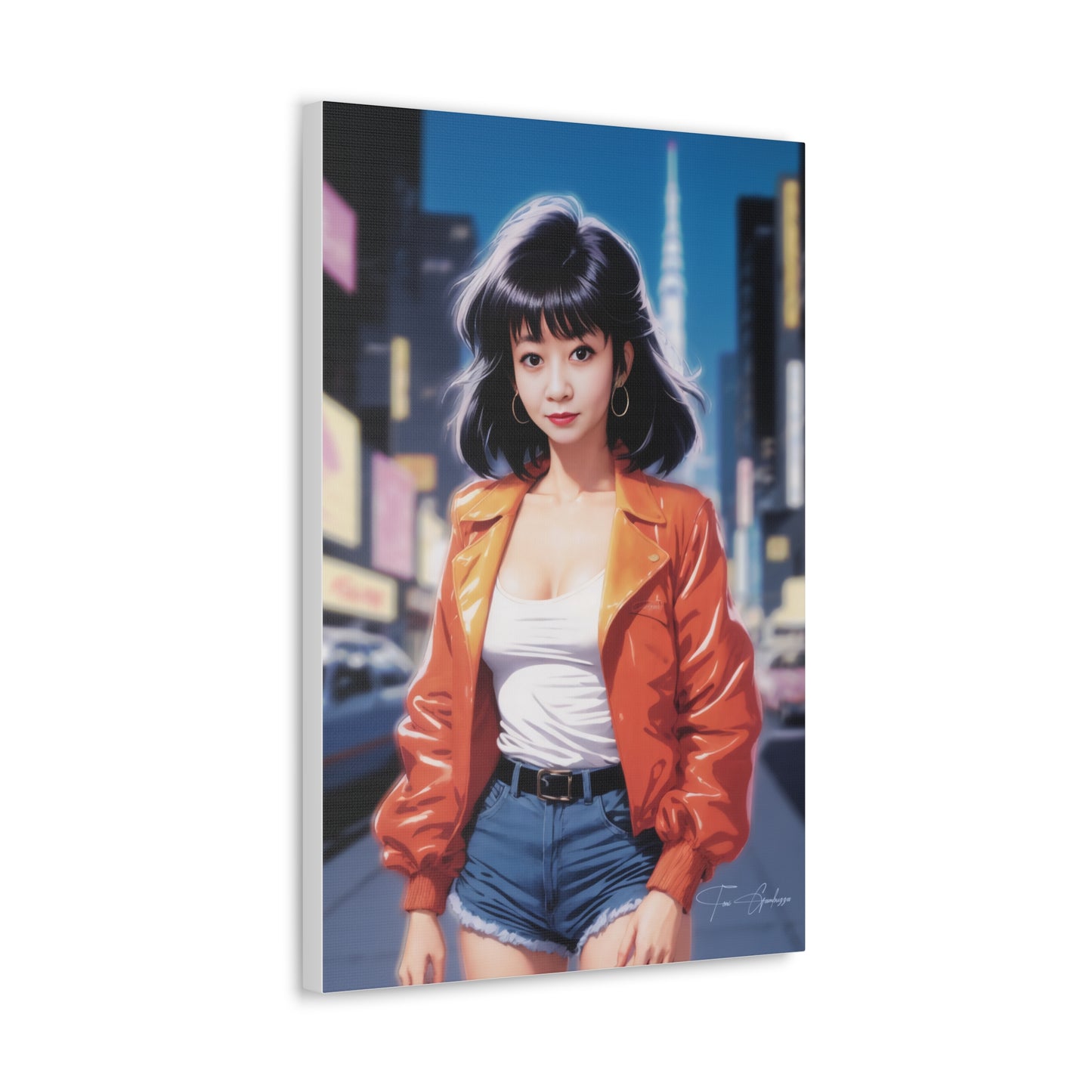 City Pop Collection - Kiwi Pop • Anime Art on high quality Canvas