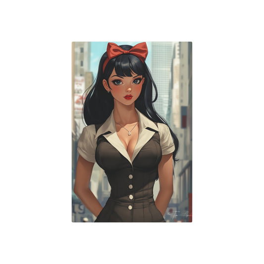 Anime Art - Pin Up 01 🇺🇸 US Shipping - Anime Art on Metal Poster