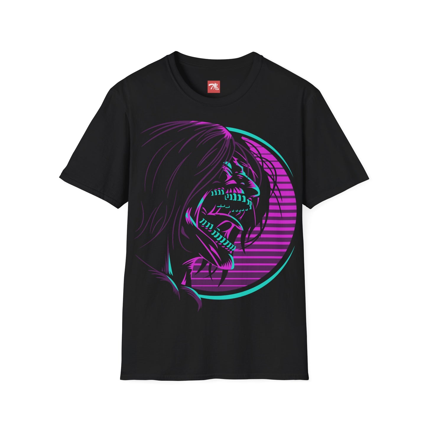 Anime Shirt - Neon Titan - Anime Style Clothing