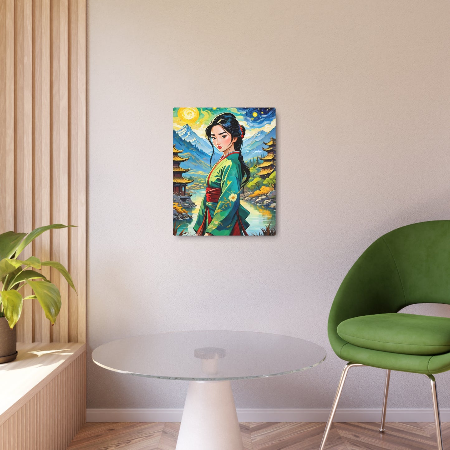 Hua Mulan 3 🇺🇸 US Shipping - Anime Art on Metal Poster