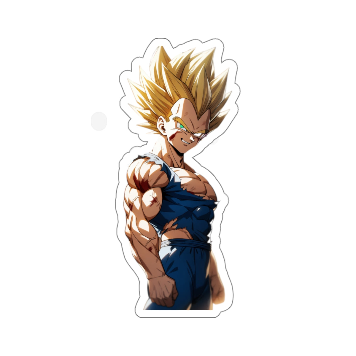 Anime Decals - "VEGETA" - Anime & Manga Sticker collection - Itasha