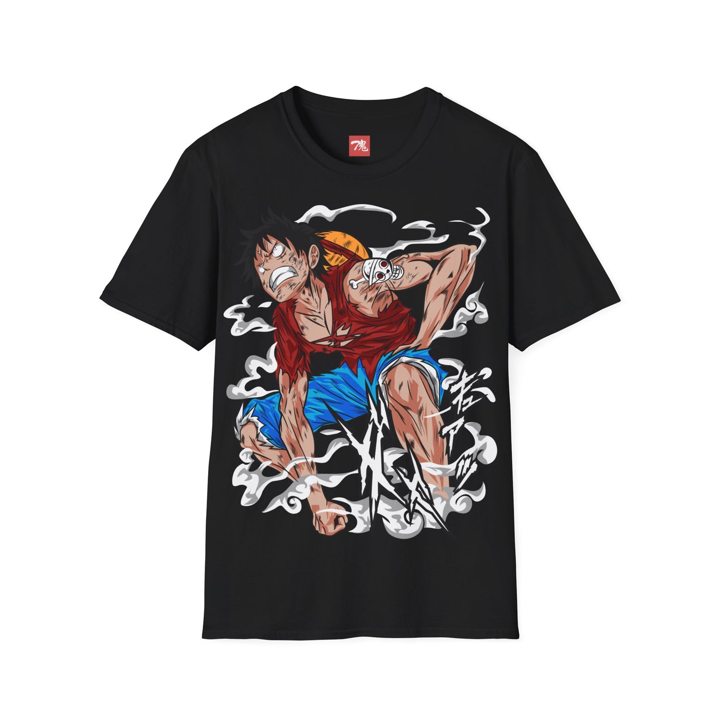 Anime Shirt - Luffy Gear Up - Anime Style Clothing