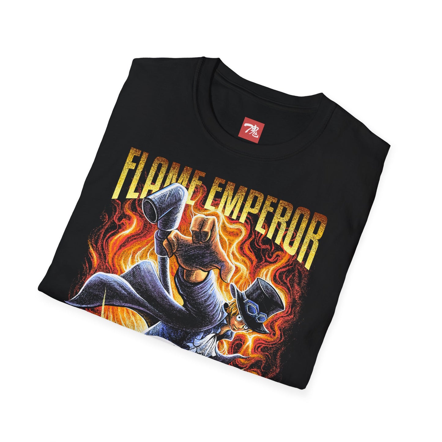 Anime Shirt - Flame Emperor Sabo - Anime Style Clothing